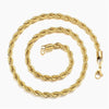 Rope Chain 18k Yellow Gold