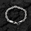 Rope Bracelet White Gold