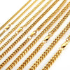 Miami Cuban Link Chain 18k Yellow Gold