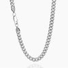 Miami Cuban Link Chain White Gold