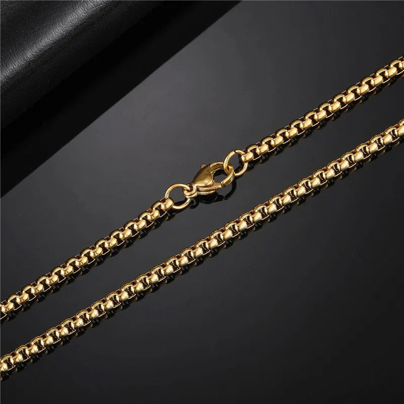 Belcher Link Chain Yellow Gold