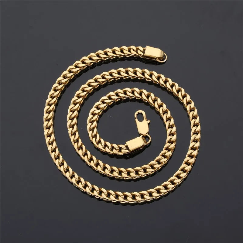 Franco Chain Yellow Gold