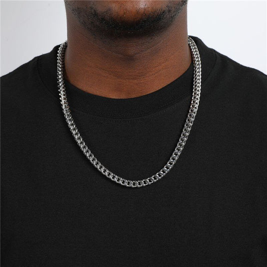 Franco Chain White Gold