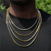 3mm Box Chain Yellow Gold