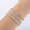 Round Cut Tennis Bracelet White Gold