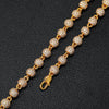 6mm Diamond Bead Bracelet 18k Yellow Gold