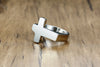 Cross Ring Silver