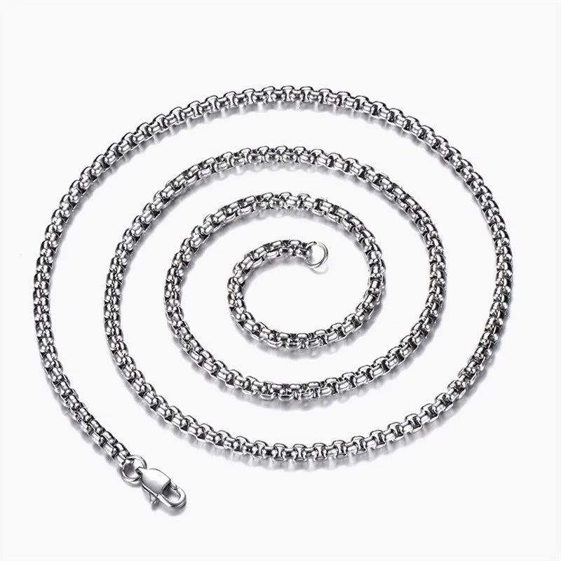 Belcher Link Chain White Gold