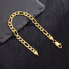 Figaro Bracelet 18k Yellow Gold