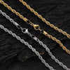 Rope Chain White Gold