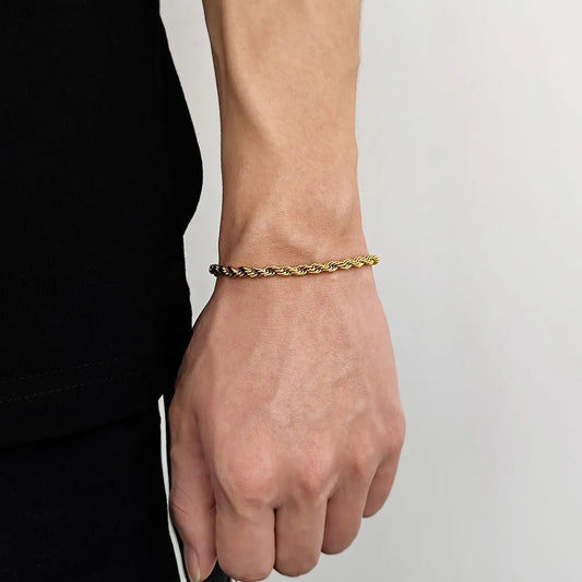 Rope Bracelet 18k Yellow Gold