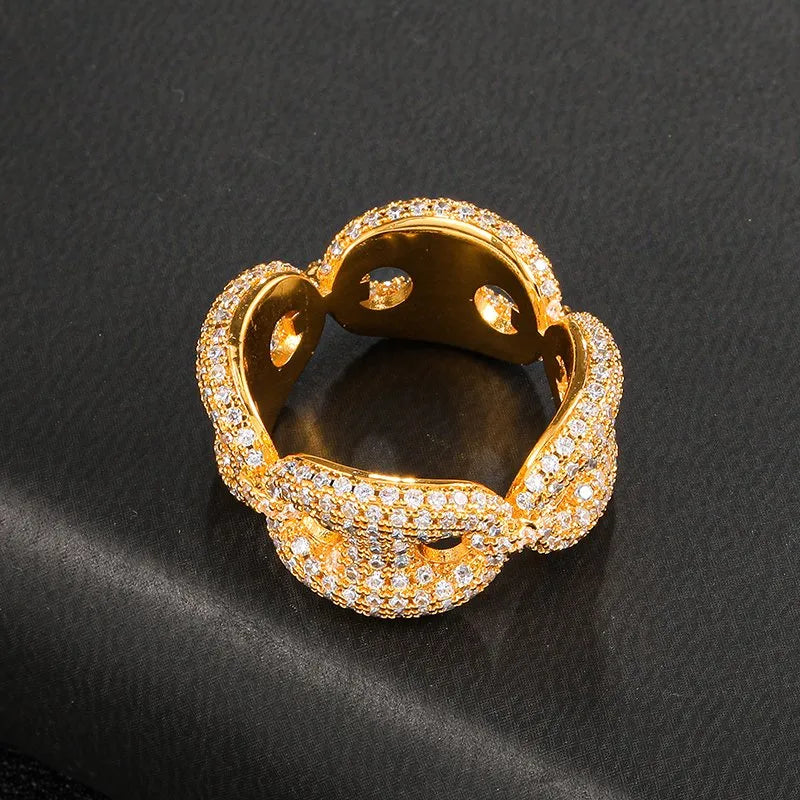 10mm Mariner Ring 18k Yellow Gold